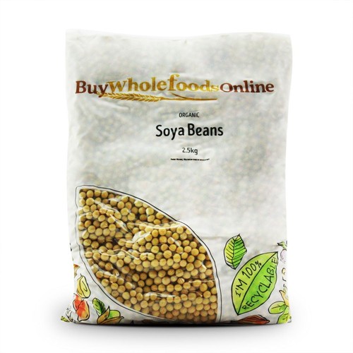 Organic soya beans 5kg - organic, |