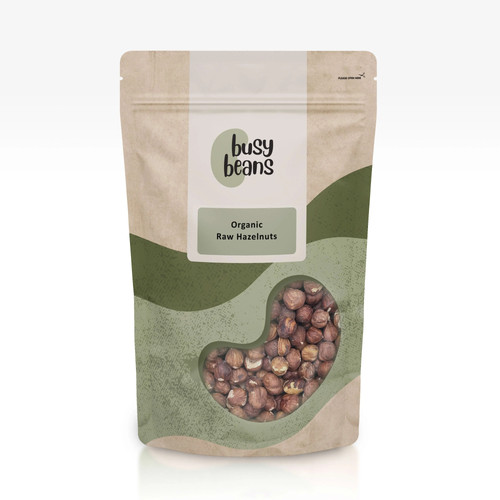 Organic raw hazelnuts - organic,