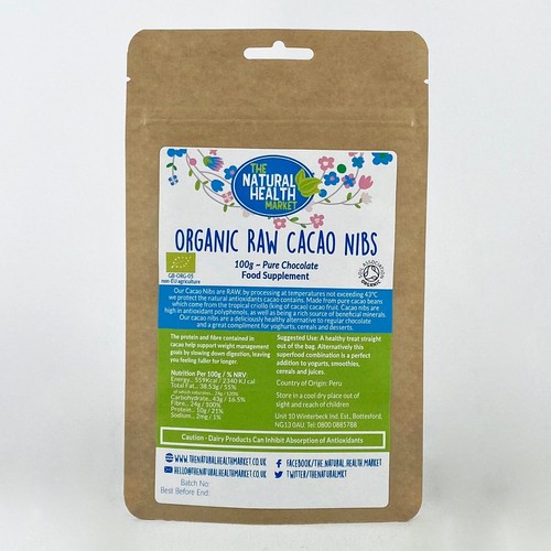 Cacao nibs organic raw - organic,